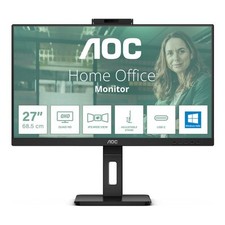 Aoc Monitor 23,8" ( IPS 1920x1080 FULL HD 75Hz ) Pivot con Webcam Black 24P3QW
