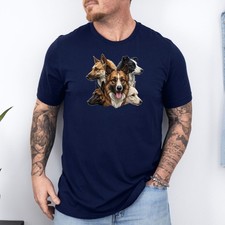 T-shirt Border Collie, pastore