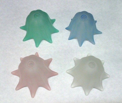 Set pezzi vetro fiore - pezzi,