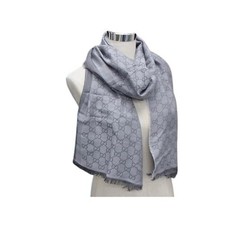 GUCCI GG stola grigia fantasia