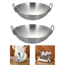 Padella wok in acciaio