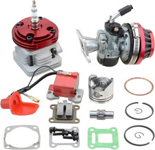 Carburatore 19 Minimoto Cinese Con Motore Filtro Aria Cilindro 44Mm per Decespug