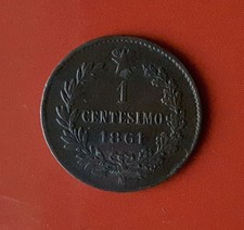 1 CENTESIMO 1861 MILANO