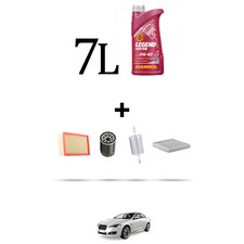 HOFFCAR Kit tagliando 4 FILTRI