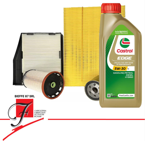 Kit tagliando olio castrol - olio,