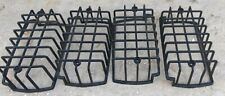 N° 4 GRIGLIA IN PLASTICA FANALE auto moto epoca lunghezza 14cm