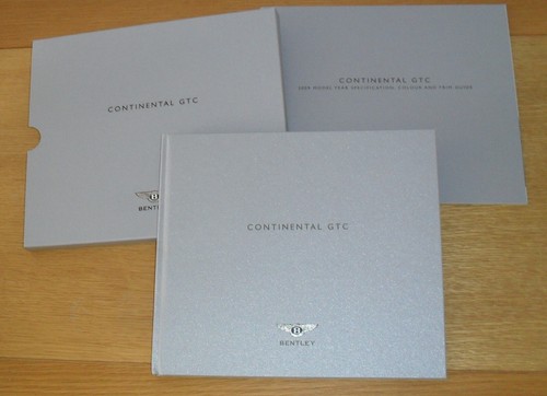 Set brochure bentley - set,