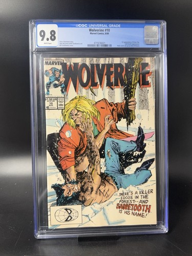 Wolverine cgc 9 - wolverine, 9.8