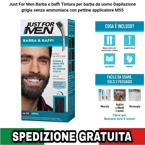 Tinta barba baffi per uomo - baffi,