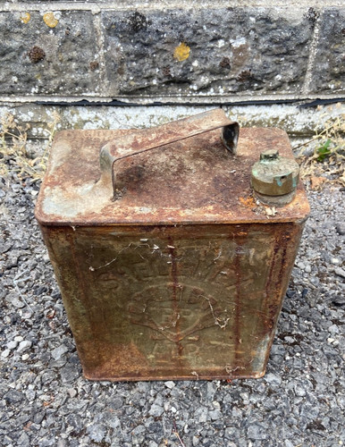 Vintage shell gallon petrol - shell, 2
