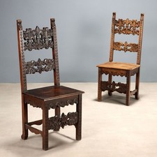 Sedie Antiche Stile Barocco