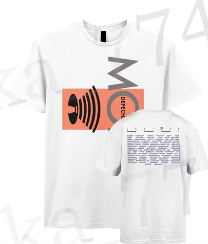 Shirt unisex depeche mode - depeche,