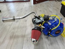 Tubo scarico testata con marmitta per Predator 196cc 212cc Honda GX160 GX200 Go Kart