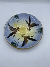 Piatto Dipinto Ceramica Roma Manifattura “Alba Roma” Anni 20