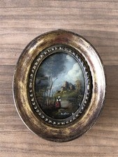 Dipinto Ad Olio Firmato VAN