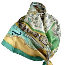 Sciarpa seta vintage hermes - seta,