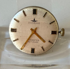 DUGENA INT 21600 MOVIMENTO OROLOGIO  UOMO VINTAGE MOVEMENT WATCH MONTRES UHR
