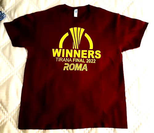 Maglia roma tirana finale - maglia,