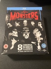 Universal Classic Monsters The Essential Collection BLU-RAY Box Set Region Free