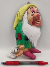 PISOLO Biancaneve e i 7 sette nani DISNEY sagoma plastica rilievo anni '60