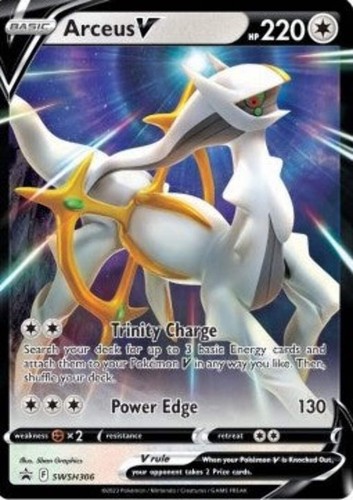 Arceus swsh black - v, star
