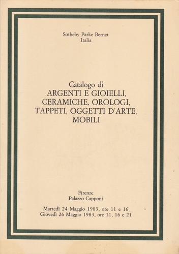 Catalogo argenti gioielli
