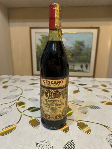 Bottiglia vintage cinzano - bottiglia,