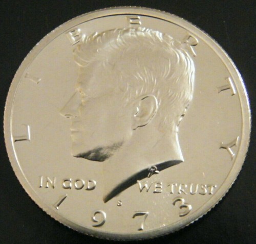 1973 kennedy mezzo dollaro - kennedy,