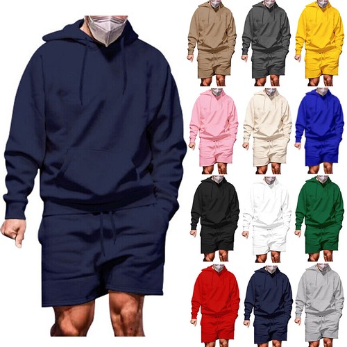 Set pantaloncini con cappuccio