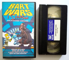 Vhs Film Animazione Bart Wars