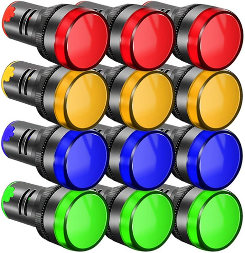 12pcs 22mm led - 22mm, spia,