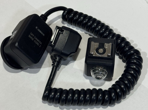 Canon off camera shoe cord - off,