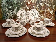 WEDGWOOD England MANDARIN - Bellissimo servizio da caffè 21 pezzi per 6 persone