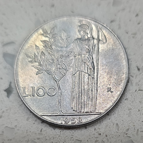 Monete italia 100 lire 50 - e,