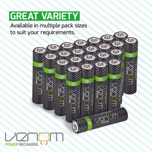 Batterie ricaricabili venom - ricaricabili,