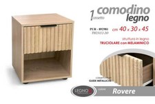COMODINO Moderno Cassettiera