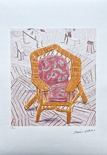 DAVID HOCKNEY - Sedia numero