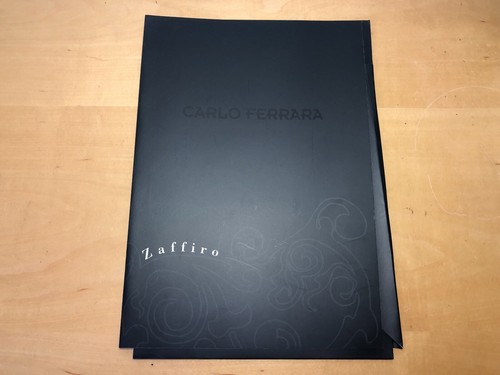 Folder cover carlo ferrara - cover,
