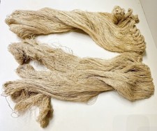 Canapa grezza antica due matasse