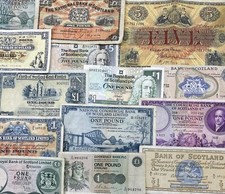 BANCONOTE SCOZZESI - BANCONOTA E STILE A SCELTA - SCOZIA