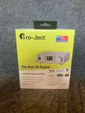 Pro-Ject Preamplificatore Pre Box S2 Digitale Argento
