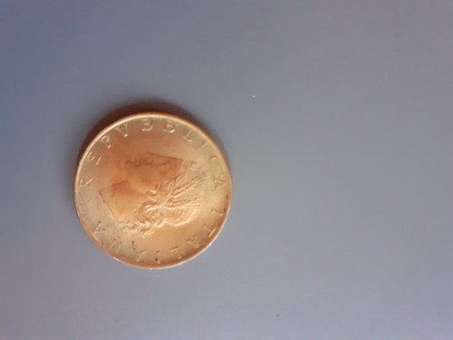 Moneta italiana rara - 20, lire