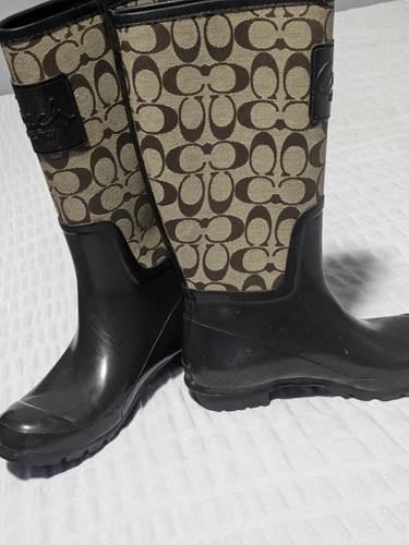 Stivali pioggia coach pearl - da,