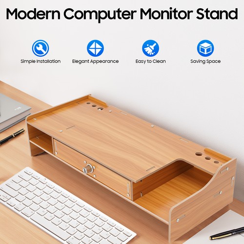 Rialzo per monitor legno - rialzo, in
