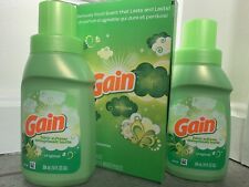 Gain Original detersivo per bucato confezione da viaggio 10 oz (2) più foglio asciugatrice guadagno