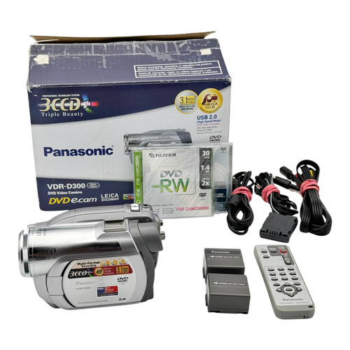Panasonic vdr d300 - vdr-d300, videocamera