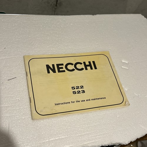 Necchi model 523 sewing - model,