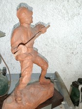 Scultura Terracotta Soldato