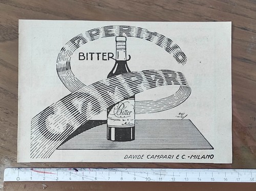 Due antiche pubblicità del