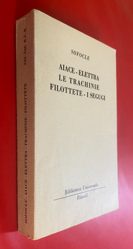 Sofocle aiace elettra - -,